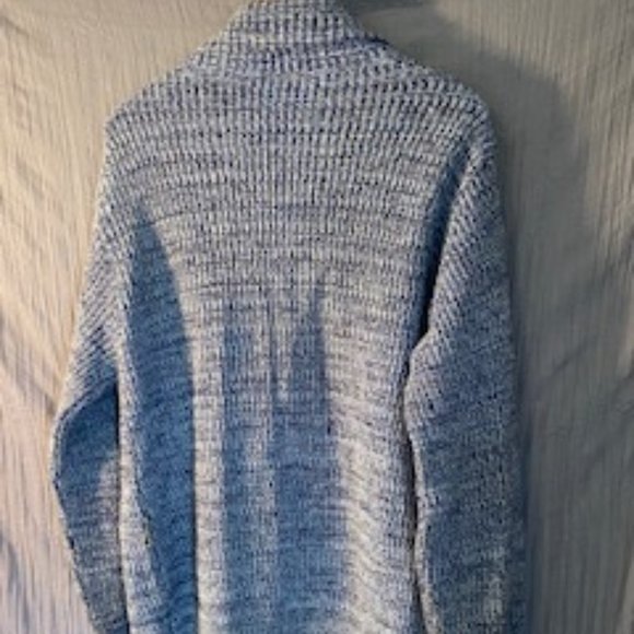 1970's blue cardigan sweater - Picture 2 of 6